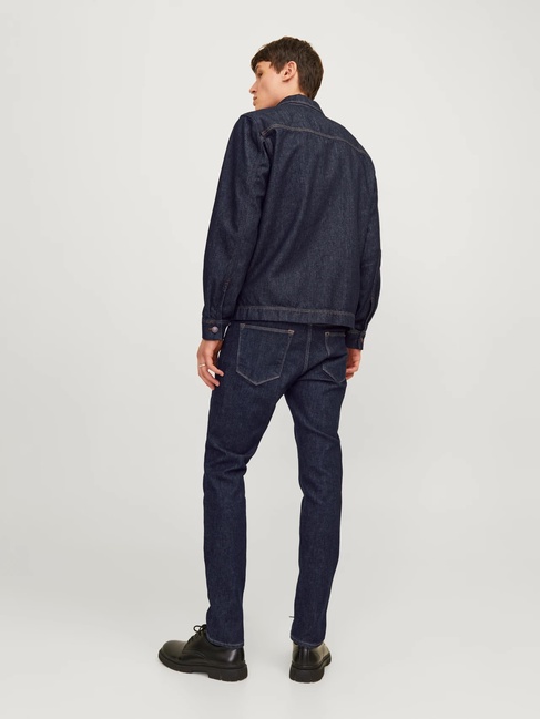 Фото ракурс 2 - Чоловічі сині джинси Jack & Jones артикул 12261862 Blue denim FW2024