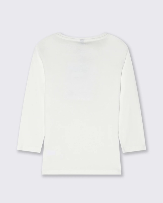 Женский белый реглан Piazza Italia артикул 62288 White milk FW2025 Фото ракурс 2 - Женский белый реглан Piazza Italia артикул 62288 White milk FW2025