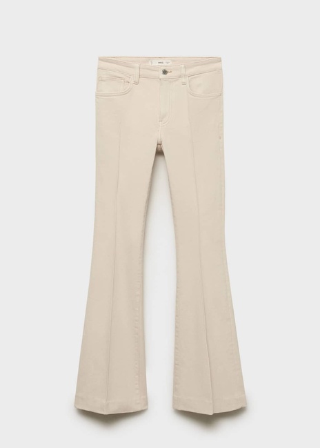 Фото ракурс 2 - Жіночі молочні джинси Mango артикул 17084090 05 1 season