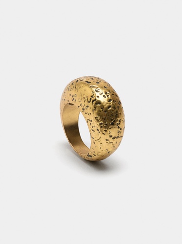 Фото ракурс 2 - Жіноча золота каблучка Parfois артикул 241022 _GD FW2025