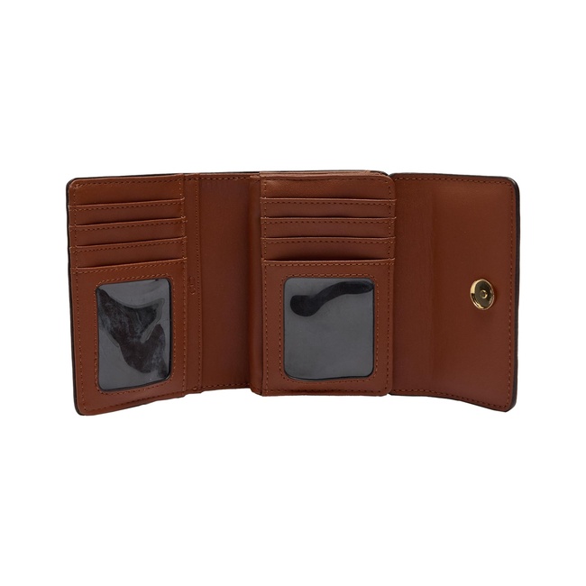 Фото ракурс 4 - Жіночий коричневий гаманець Parfois артикул 232965 _CA FW2025