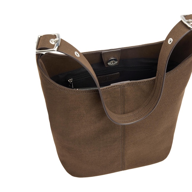 Женская коричневая сумка Parfois артикул 242463 _BN SS2026 Фото ракурс 4 - Женская коричневая сумка Parfois артикул 242463 _BN SS2026