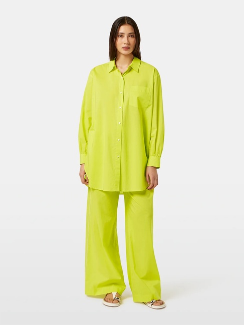 Фото ракурс 3 - Женские зеленые брюки SCOTCH & SODA артикул ULH00592F U738 SS2025