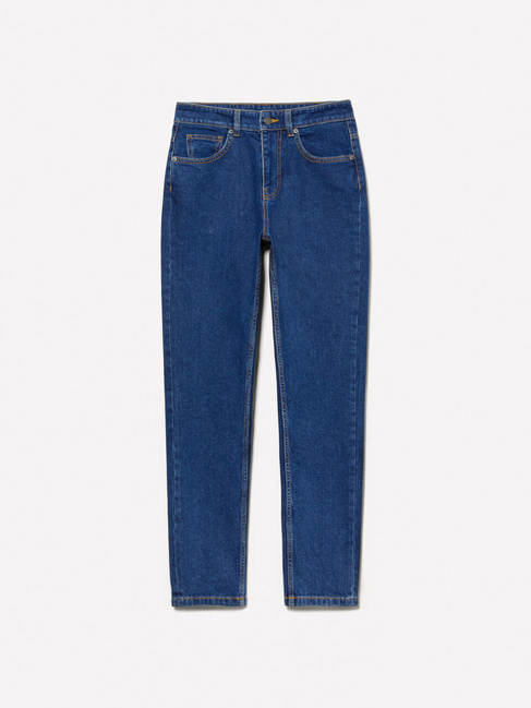 Жіночі сині джинси Sisley артикул 4MCPLE046 902 25A Фото ракурс 6 - Жіночі сині джинси Sisley артикул 4MCPLE046 902 25A