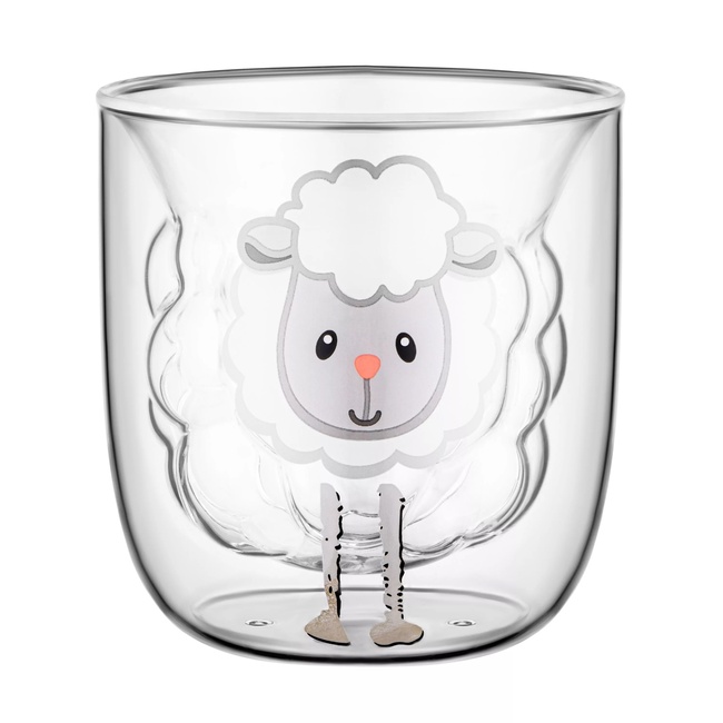 Фото ракурс 2 - Прозорий набір чашок з подвійними стінками Ardesto артикул AR2630BWL No color FW2025