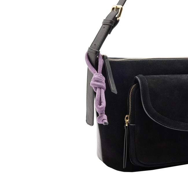 Фото ракурс 2 - Жіноча чорна сумка Parfois артикул 239387 _BK FW2025