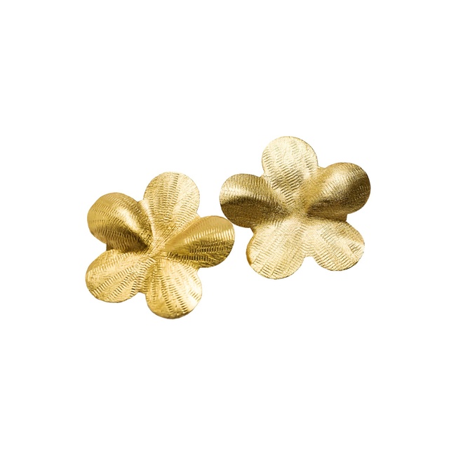 Фото ракурс 3 - Жіночі золоті сережки Parfois артикул 234016 _GD FW2025