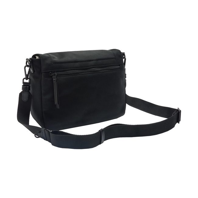 Женская черная сумка Parfois артикул 238014 _BK FW2025 Фото ракурс 2 - Женская черная сумка Parfois артикул 238014 _BK FW2025