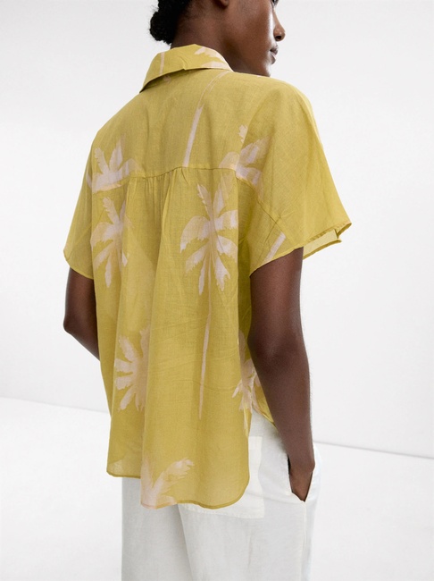 Фото ракурс 2 - Жіноча рожева блузка Parfois артикул 237257 _BM FW2025