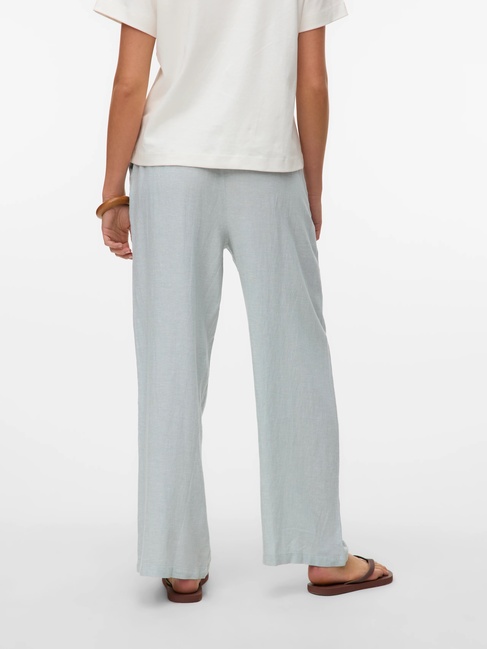 Фото ракурс 2 - Жіночі сірі штани Vero Moda артикул 10305091 Gray Mist SS2025