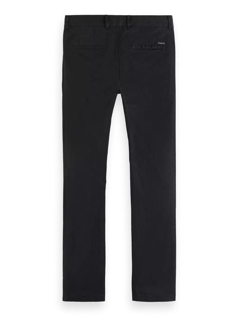 Мужские черные брюки SCOTCH & SODA артикул 179177 001 FW2024 Фото ракурс 2 - Мужские черные брюки SCOTCH & SODA артикул 179177 001 FW2024