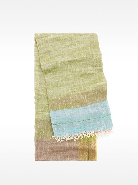 Фото ракурс 1 - Женский зеленый шарф Parfois артикул 233030 _BM FW2025