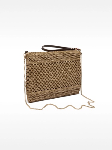 Фото ракурс 2 - Женская бежевая сумка Parfois артикул 234760 NCM FW2025