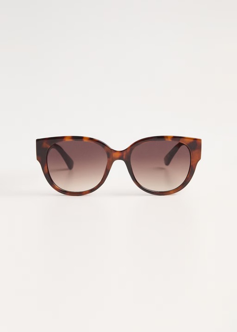 Жіночі коричневі окуляри Mango артикул 17981124 32 1 season Фото ракурс 1 - Жіночі коричневі окуляри Mango артикул 17981124 32 1 season