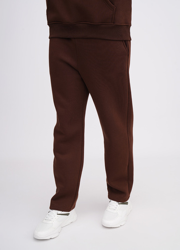 Фото ракурс 1 - Мужские коричневые штаны EQUILIBRI артикул M291 002 200 Brown FW2025