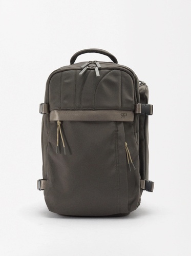 Фото ракурс 1 - Жіночий зелений рюкзак Parfois артикул 225155 _KK FW2025