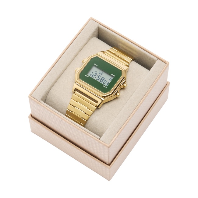 Женские золотые часы Parfois артикул 237301 _GD FW2025 Фото ракурс 4 - Женские золотые часы Parfois артикул 237301 _GD FW2025