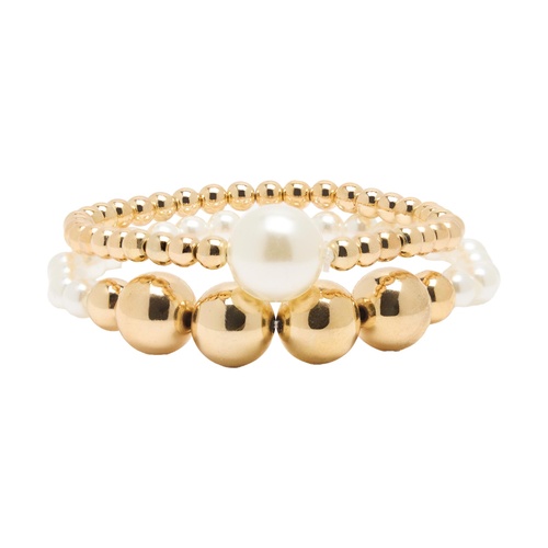 Фото ракурс 1 - Женский золотой браслет Parfois артикул 239564 _PE FW2025