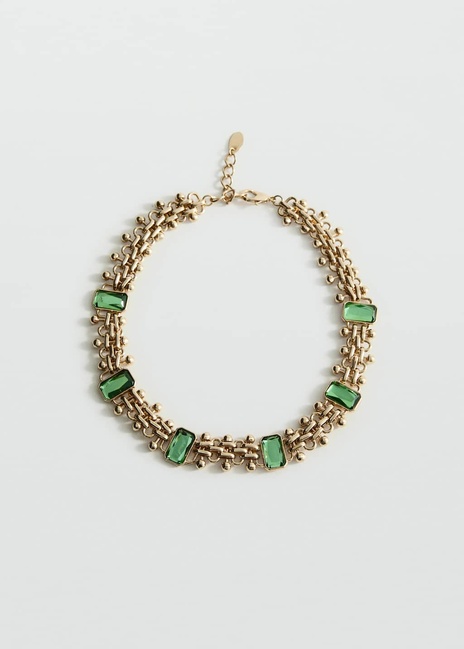 Фото ракурс 1 - Жіноче золотe намисто Mango артикул 17016006 OR 1 season