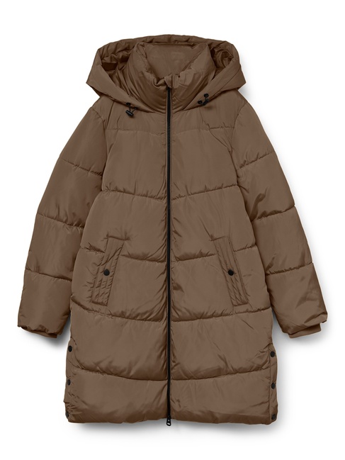 Фото ракурс 3 - Жіноче коричневe пальто Vero Moda артикул 10290436 Cub FW2025