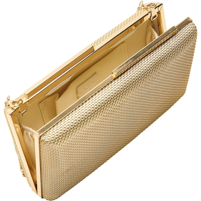 Фото ракурс 6 - Женская золотая сумка Parfois артикул 193939 _GD FW2025