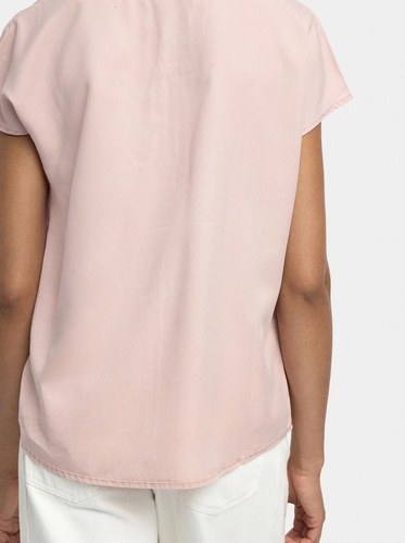 Фото ракурс 2 - Жіноча рожева блузка Parfois артикул 240417 _PK FW2025