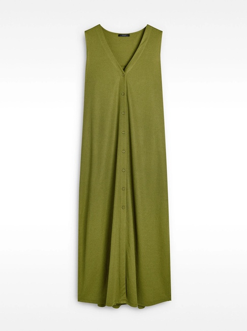 Женское зеленое платье Parfois артикул 234905 _OL FW2025 Фото ракурс 4 - Женское зеленое платье Parfois артикул 234905 _OL FW2025