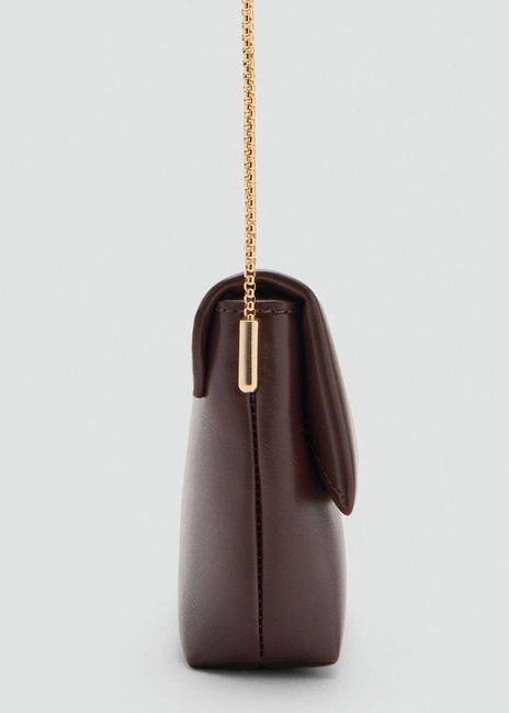 Женская коричневая сумка Mango артикул 27091219 32 2 season Фото ракурс 3 - Женская коричневая сумка Mango артикул 27091219 32 2 season