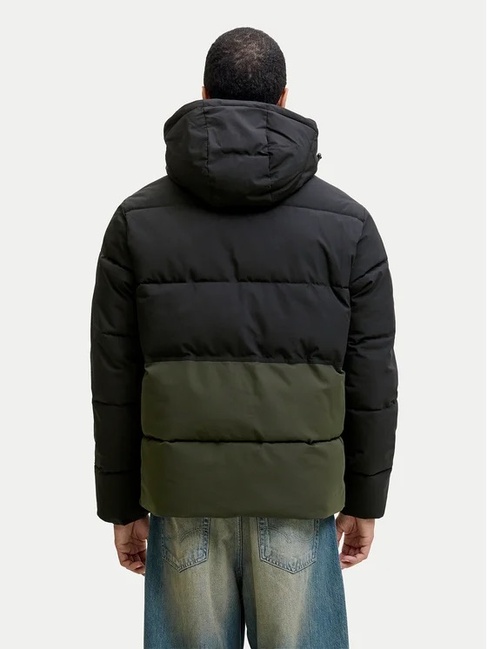 Фото ракурс 2 - Мужская хаки куртка Jack & Jones артикул 12278792 Rosin FW2025