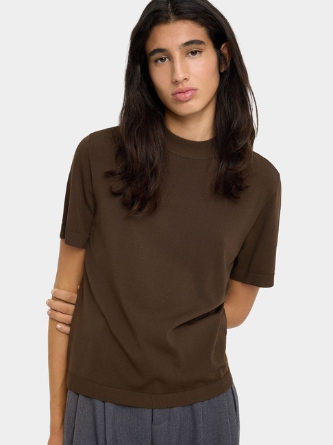 Фото ракурс 3 - Жіночий коричневий светр Parfois артикул 240317 _BN FW2025