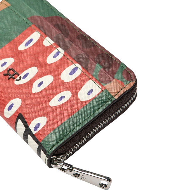 Фото ракурс 2 - Женский разноцветный кошелёк Parfois артикул 242411 _DM SS2026