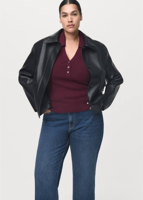 Жіночі сині джинси Mango артикул 17024789 TO 1 season Фото ракурс 7 - Жіночі сині джинси Mango артикул 17024789 TO 1 season