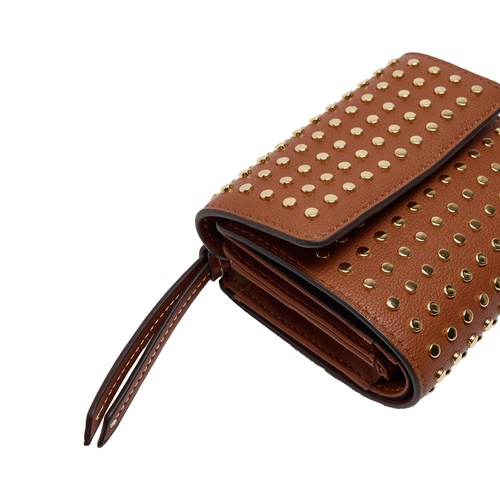 Фото ракурс 2 - Жіночий коричневий гаманець Parfois артикул 232965 _CA FW2025