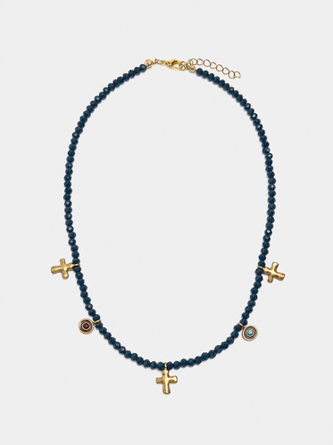 Фото ракурс 1 - Жіноче зеленe намисто Parfois артикул 223707 _HM FW2025