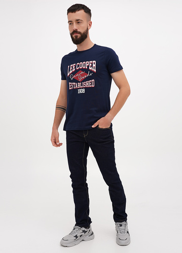 Фото ракурс 1 - Чоловічі сині джинси Lee Cooper артикул LCM244-5024 Dark blue FW2024