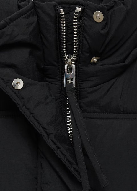 Фото ракурс 7 - Жіноче чорнe пальто Mango артикул 77047664 99 7 season