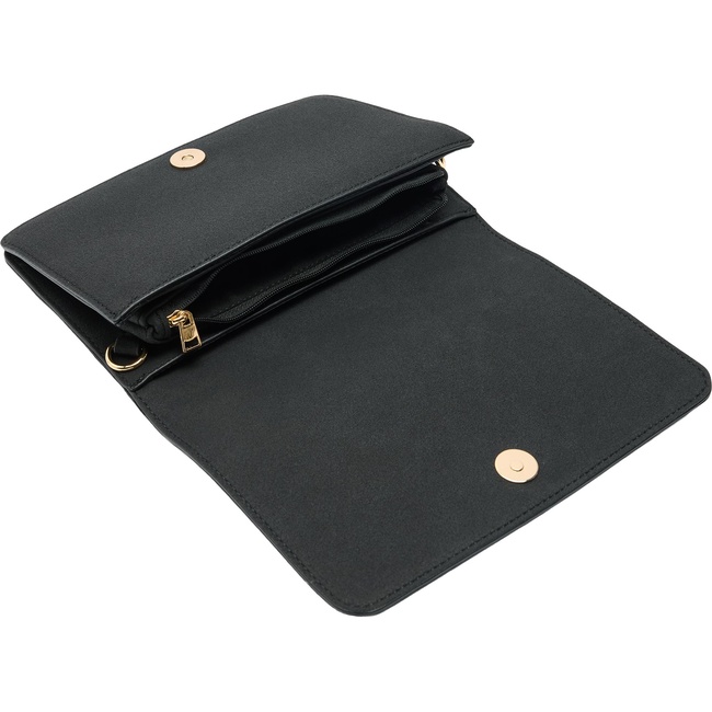 Фото ракурс 4 - Жіночий чорний гаманець Parfois артикул 237981 _BK FW2025