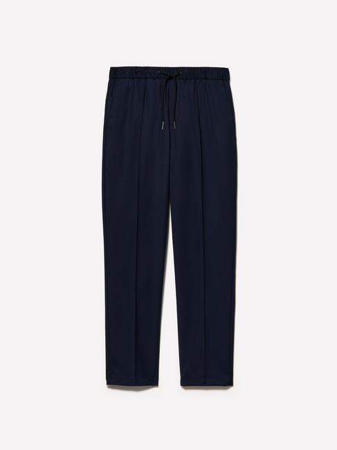 Фото ракурс 4 - Мужские синие штаны Benetton артикул 44UPSF04G 06U 24A