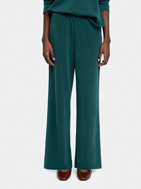 Женские зеленые штаны Parfois артикул 239502 _GN FW2025 Фото ракурс 1 - Женские зеленые штаны Parfois артикул 239502 _GN FW2025