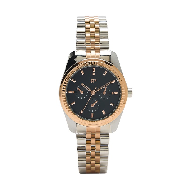 Фото ракурс 2 - Женские золото-серебряные часы Parfois артикул 234256 _MM FW2025