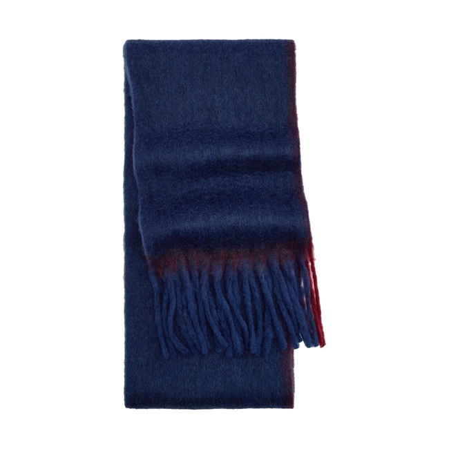 Жіночий синій шарф Parfois артикул 241405 _BL FW2025 Фото ракурс 1 - Жіночий синій шарф Parfois артикул 241405 _BL FW2025