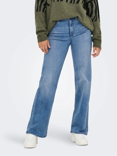 Фото ракурс 1 - Жіночі сині джинси Only артикул 15330815 Medium Blue Denim FW2025