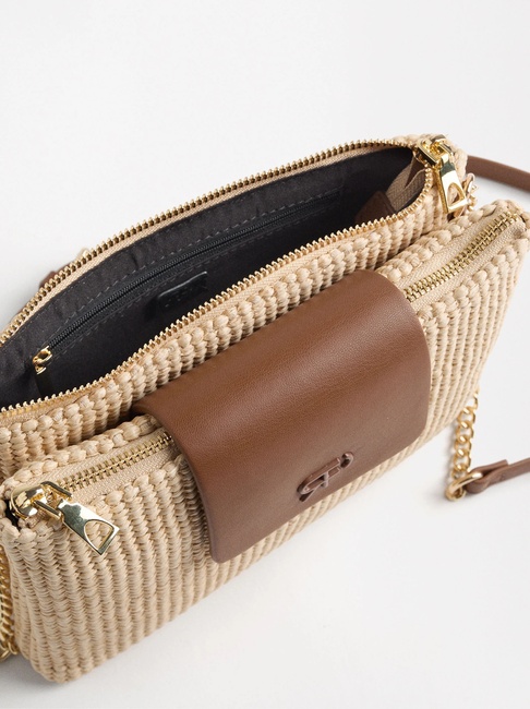 Жіноча бежева сумка Parfois артикул 230449 NCS FW2025 Фото ракурс 4 - Жіноча бежева сумка Parfois артикул 230449 NCS FW2025