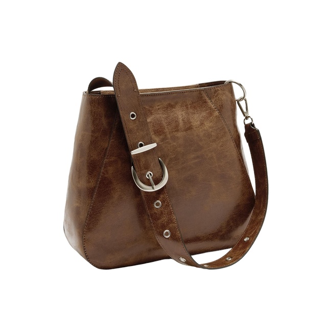 Женская коричневая сумка Parfois артикул 240932 _CA FW2025 Фото ракурс 2 - Женская коричневая сумка Parfois артикул 240932 _CA FW2025