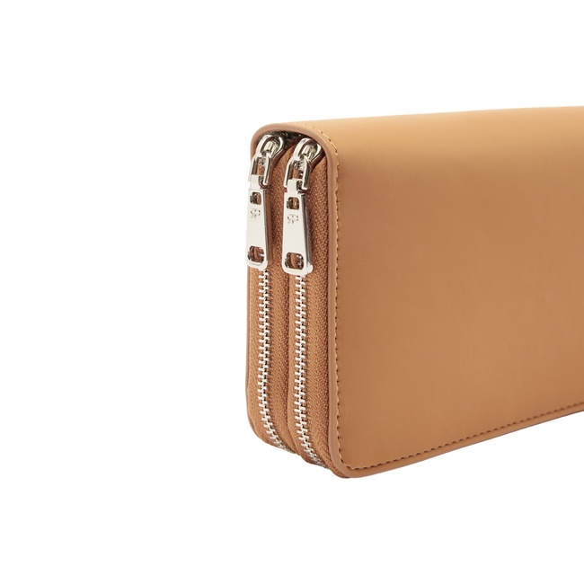 Женский коричневый кошелёк Parfois артикул 232253 _CA FW2025 Фото ракурс 3 - Женский коричневый кошелёк Parfois артикул 232253 _CA FW2025