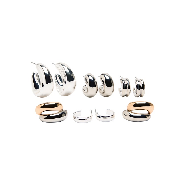 Женские разноцветные серьги Parfois артикул 237556 _MM FW2025 Фото ракурс 1 - Женские разноцветные серьги Parfois артикул 237556 _MM FW2025