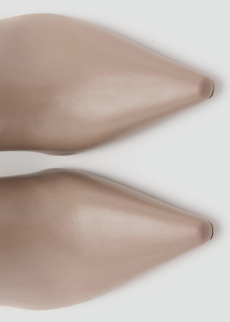 Фото ракурс 4 - Женские молочные ботильоны Mango артикул 27071255 05 2 season