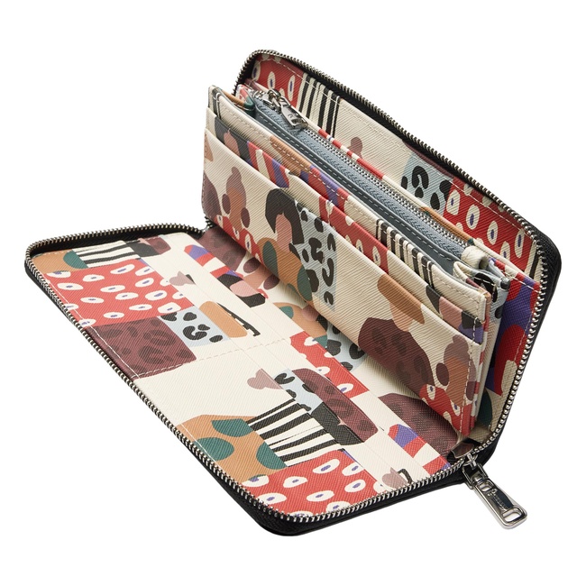 Фото ракурс 4 - Женский разноцветный кошелёк Parfois артикул 242383 _BM SS2026