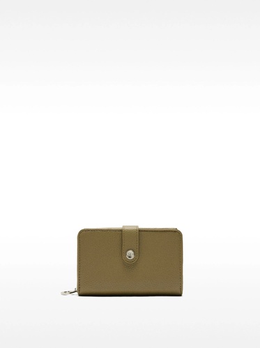 Фото ракурс 1 - Жіночий зелений гаманець Parfois артикул 232840 _KK FW2025