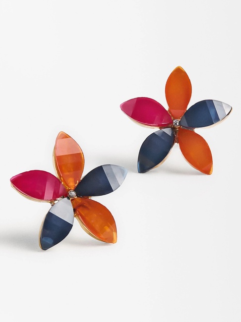 Фото ракурс 2 - Жіночі різнокольорові сережки Parfois артикул 1735492 HMU SS2025